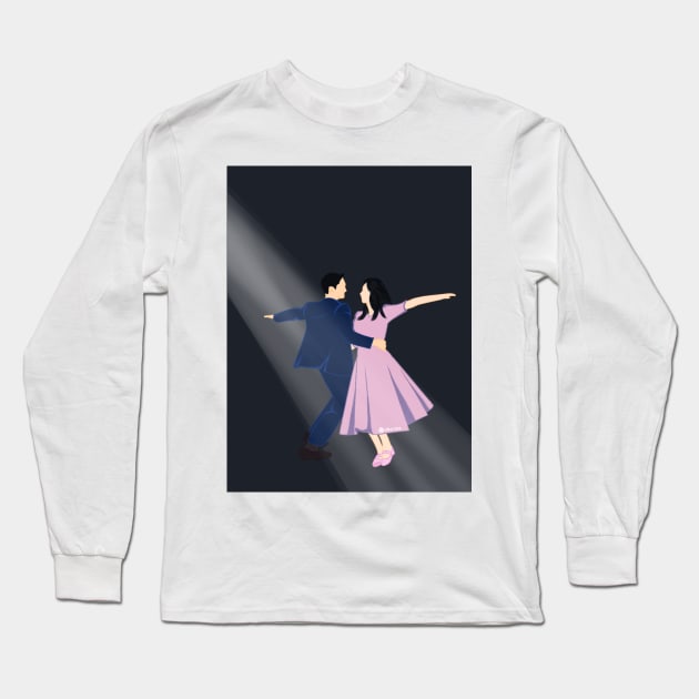 Snowdrop korean drama Long Sleeve T-Shirt by kart-box